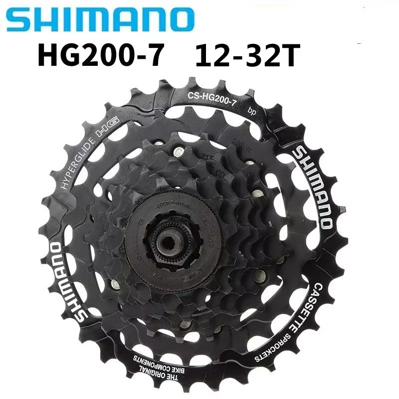 SHIMANO Tourney HG200 7s 12-28T/12-32T 8s 12-32T 9s 11-32/34T Cassette CS-HG200-7/8/9 pour vélo de montagne Original