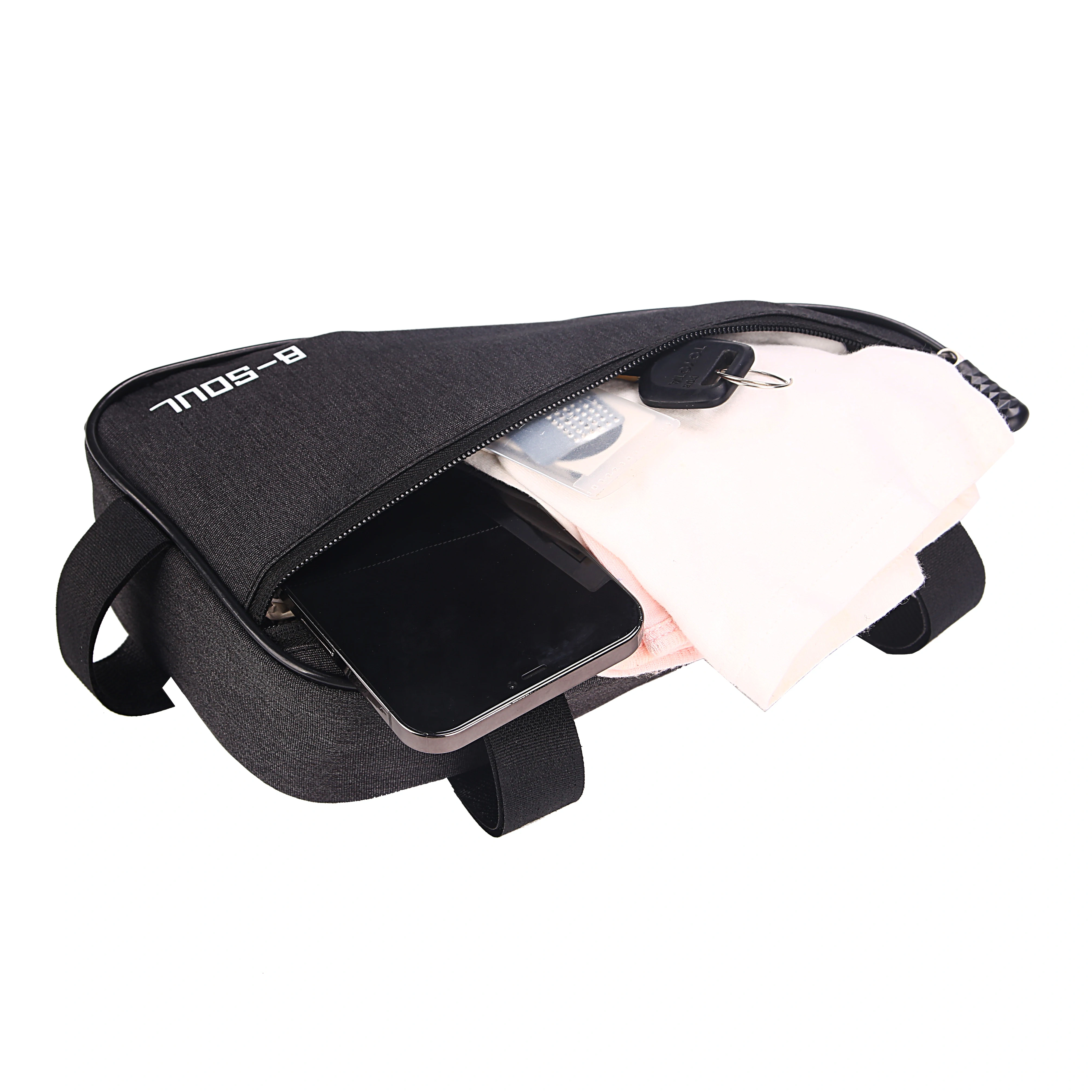 Sac triangulaire de vélo Portable, sac de faisceau de vélo de montagne, Kit d'équipement de cyclisme, accessoires de vélo de grande capacité