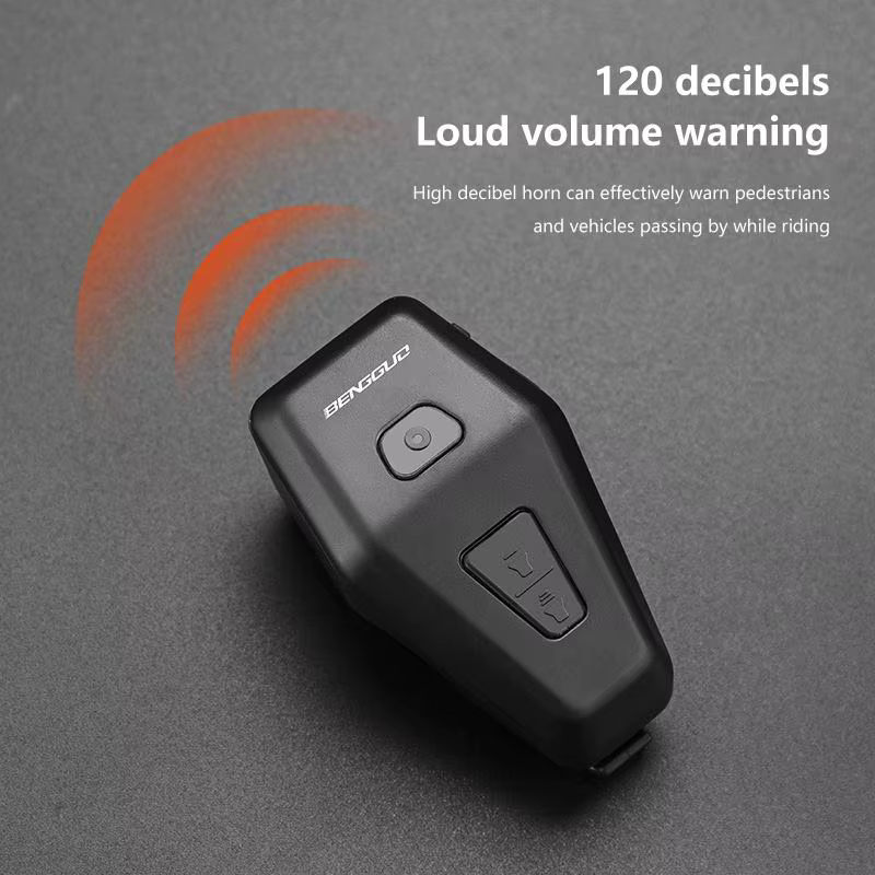 Alarme antivol et klaxon électrique : accessoire étanche pour vélos et motos