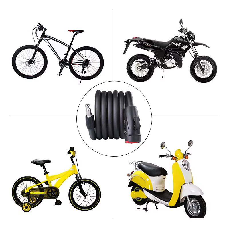 Serrure de vélo antivol 1.2m 1.8m