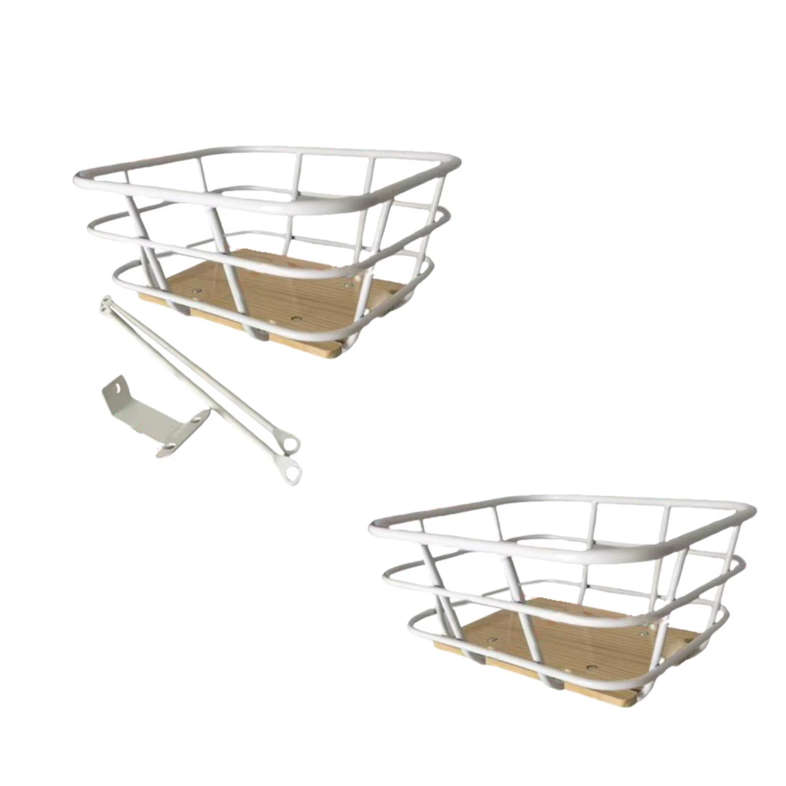 Panier avant de vélo, support de chargement de vélo