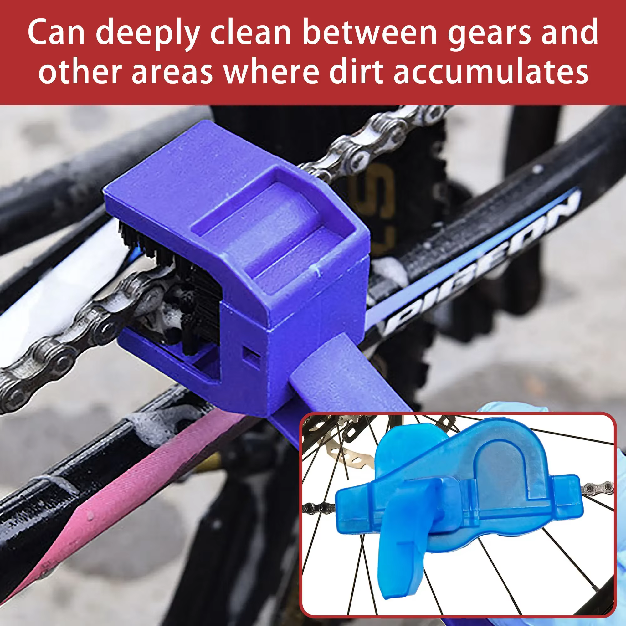 Nettoyeur de chaîne de vélo