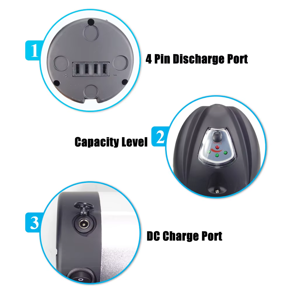 Ancheer-Batterie lithium-ion 36V