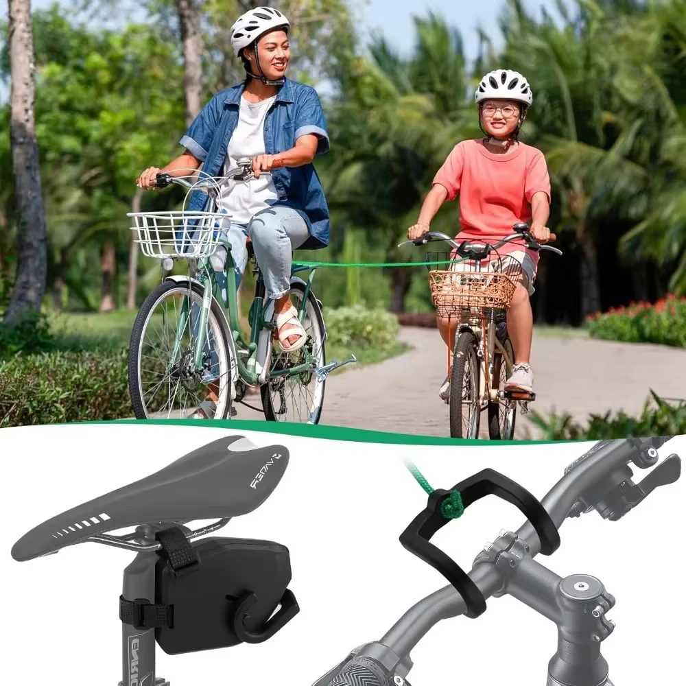 Nouvelles corde de remorquage Portable vtt vélo de route en plein air équipement de Traction pratique pour adultes