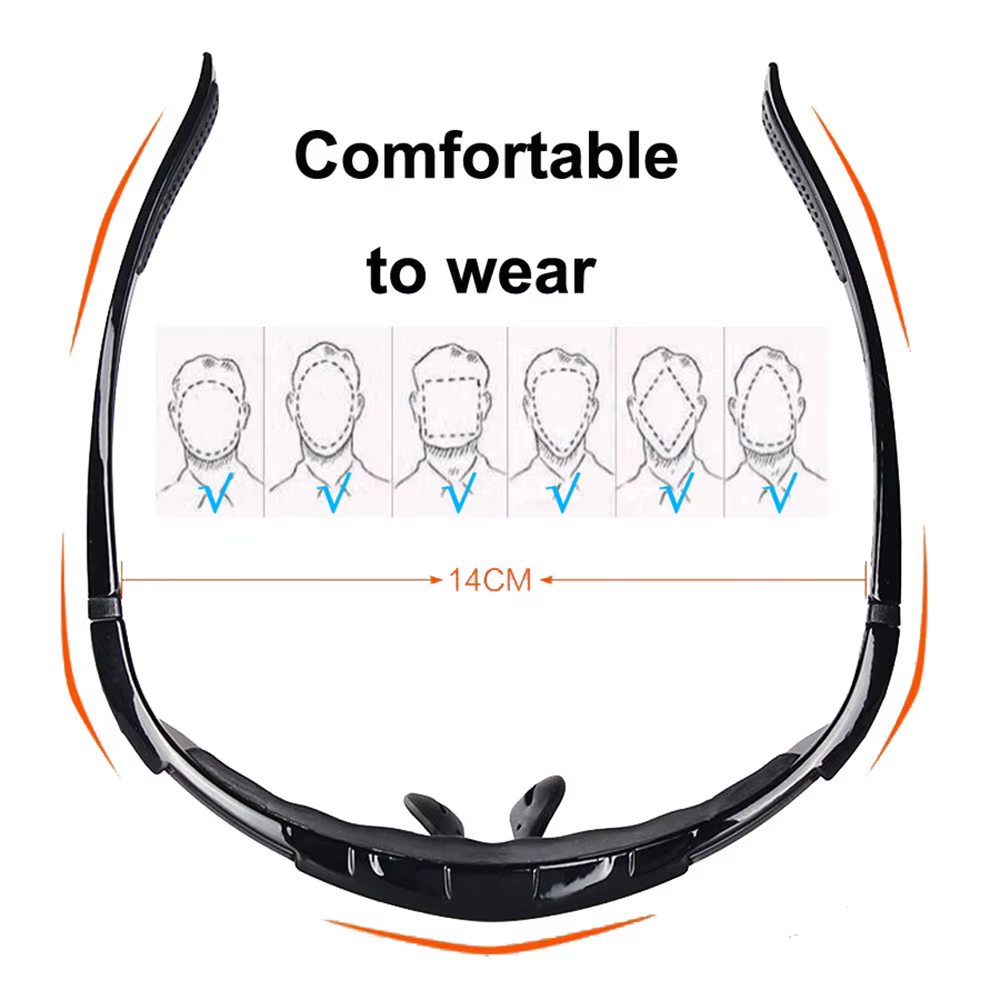 Lunettes de soleil polarisées pour cyclisme