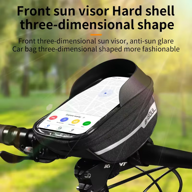 Sac de cadre avant de téléphone de vélo/vélo