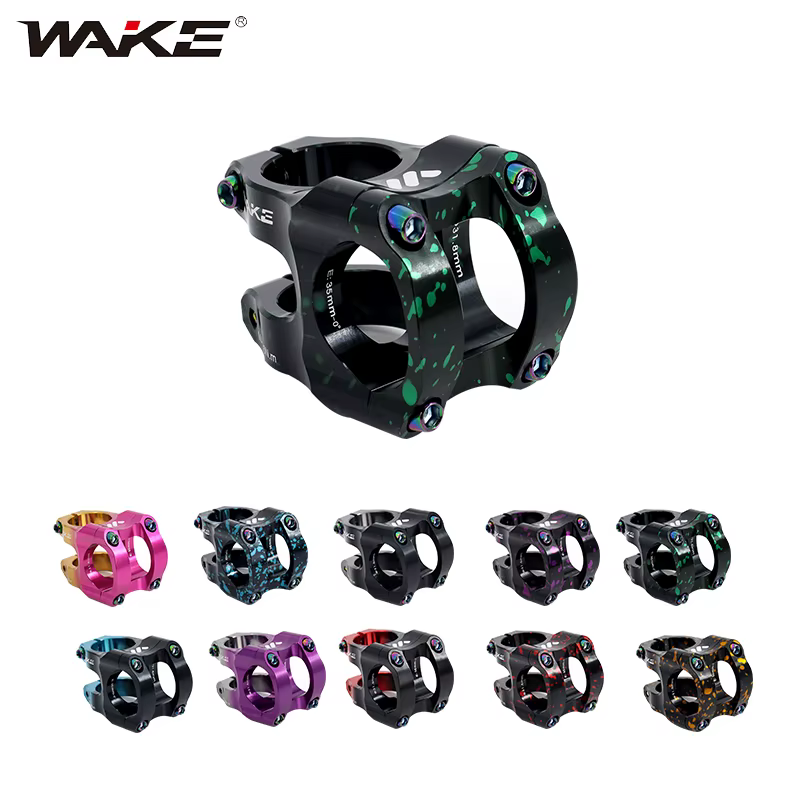 Wake vtt puissance vélo tige courte 35mm montagne