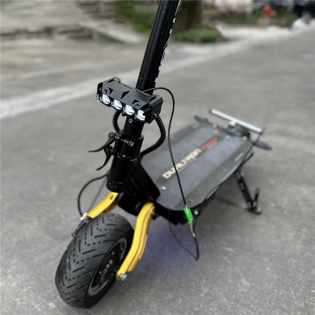Phare avant Four EYE Spotlight 38W pour tous les scooters Dualtron Thunder Victor Spider DT3, moto modifiée avec interrupteur