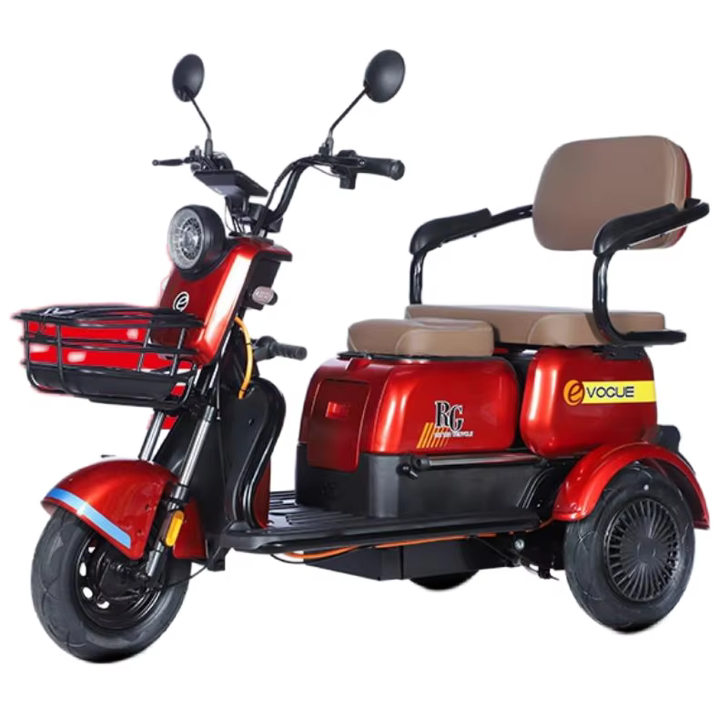Scooter électrique tout terrain avec 3 sièges pour adultes et enfants