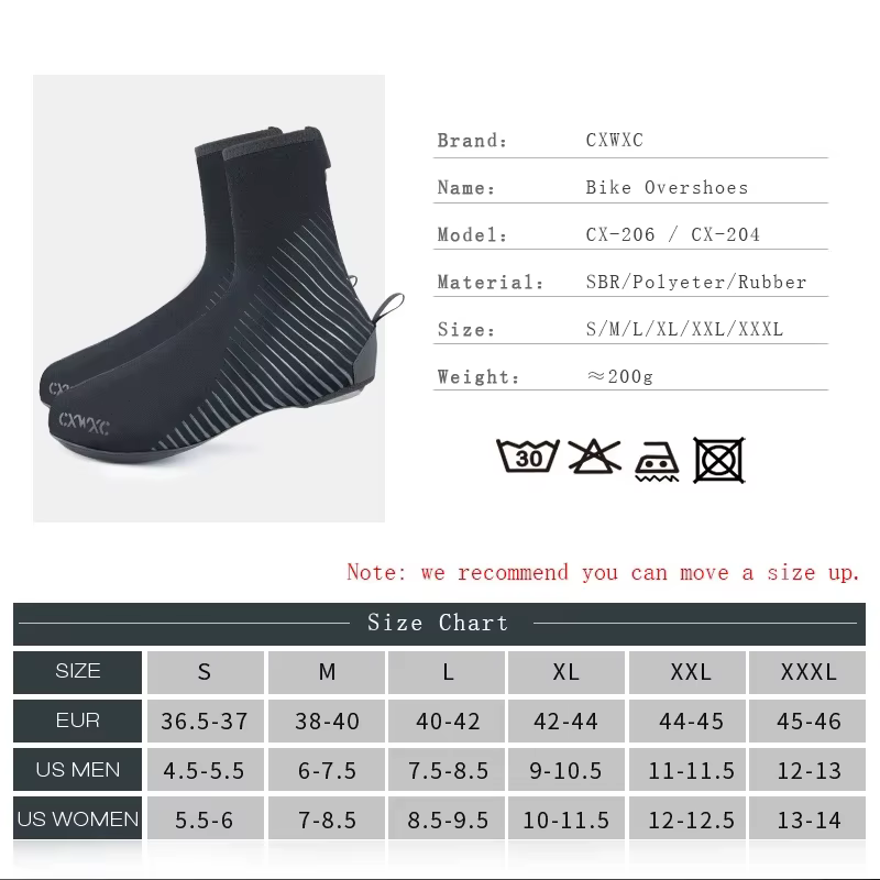 Couvre-chaussures de cyclisme thermique