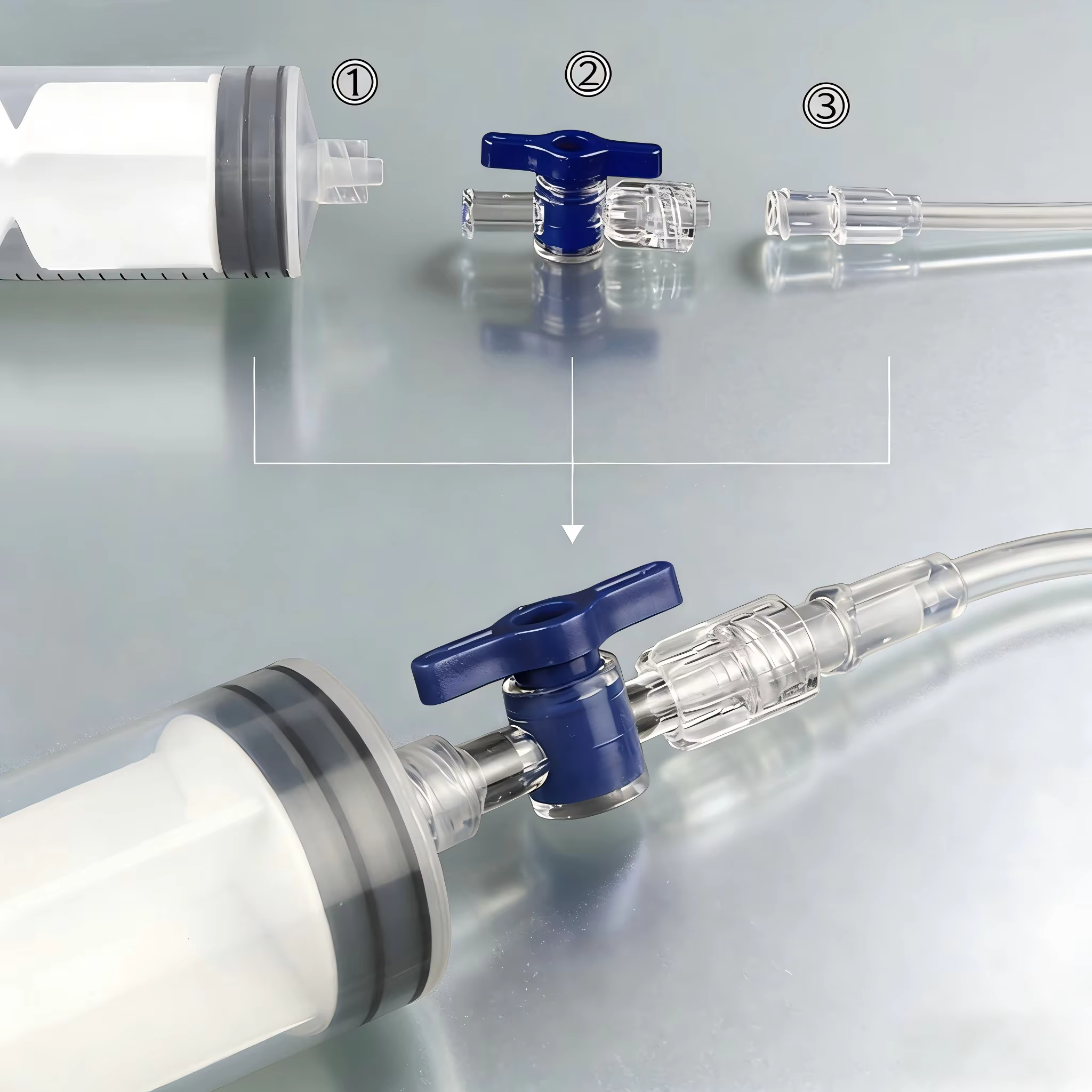 Outil d'injection de liquide pour pneus tubeless de vélo