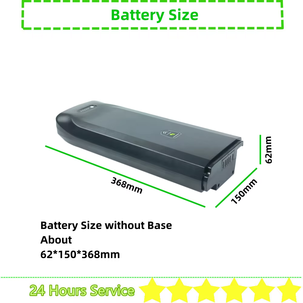 Batterie d'E-bike de ville d'ion d'Eddie 36V 8Ah 8.8Ah 10.4Ah 11.6Ah 13Ah 14.5Ah 17.5Ah