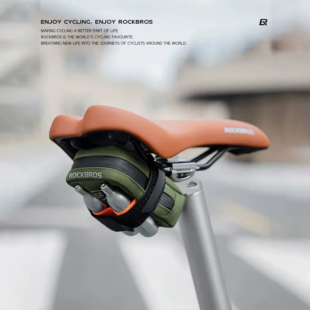  ROCKBROS Mini sac de selle de vélo léger petit sac de vélo 0