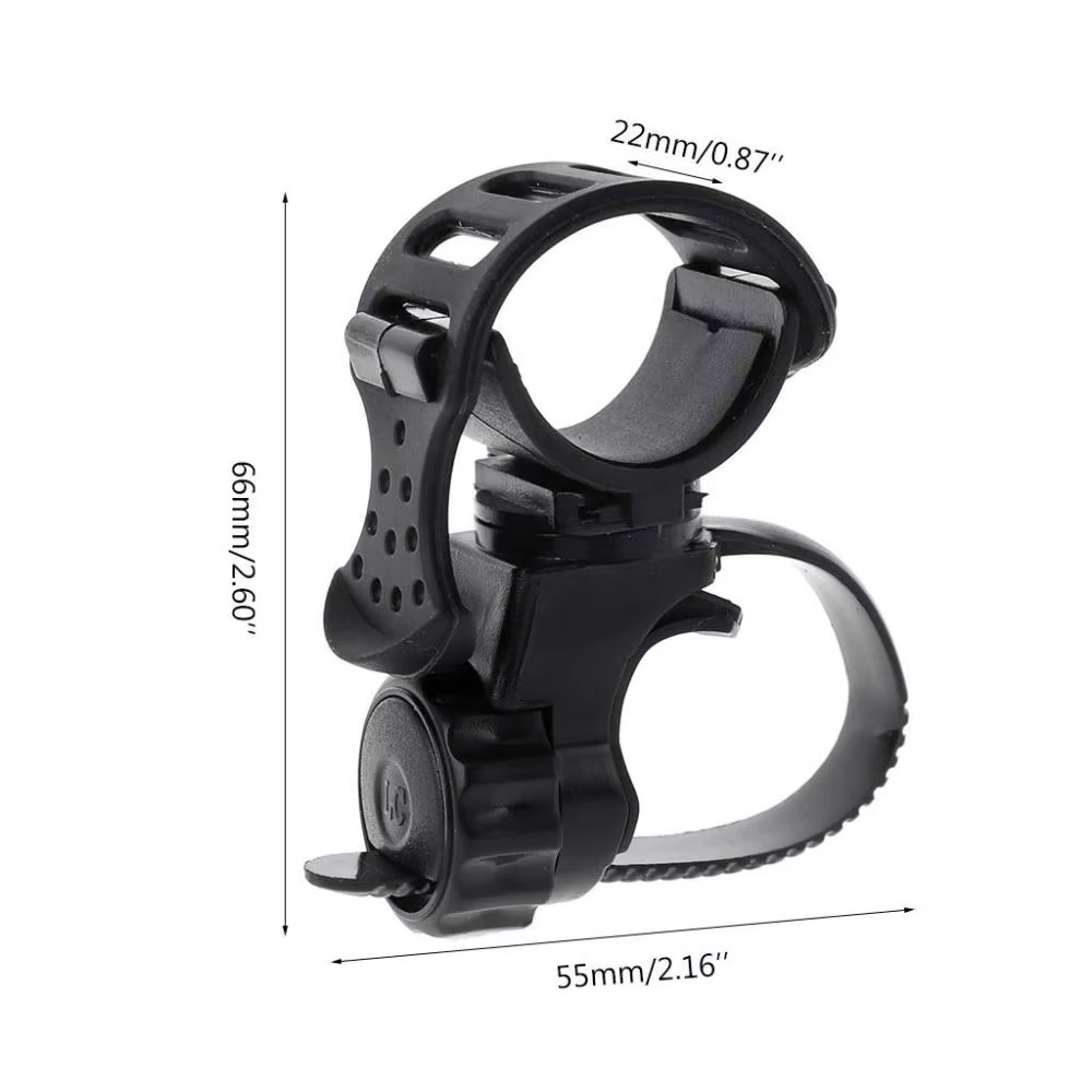 Support de lampe pour guidon de vélo