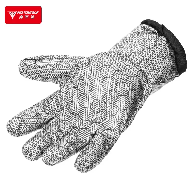 Housse de gants de cyclisme pour moto d'hiver