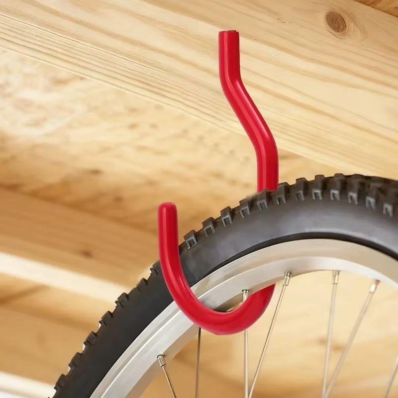 Crochets de vélo muraux avec boulons