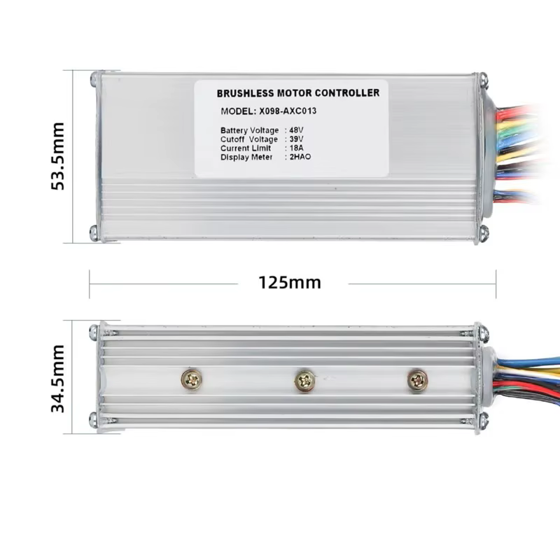 Carte de commande de remplacement exquise pour vélo électrique 48V - Pièce de réparation pour unité de contrôle Engwe EP2 Pro