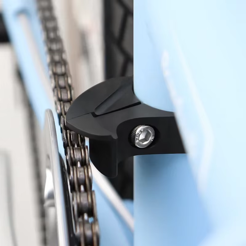 Pince de guidage de chaîne de vélo pliante à vitesse unique
