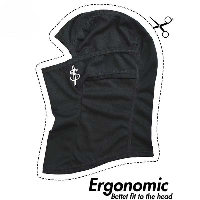 Balaclava intégrale classique respirante avec protection UV pour le cyclisme en extérieur