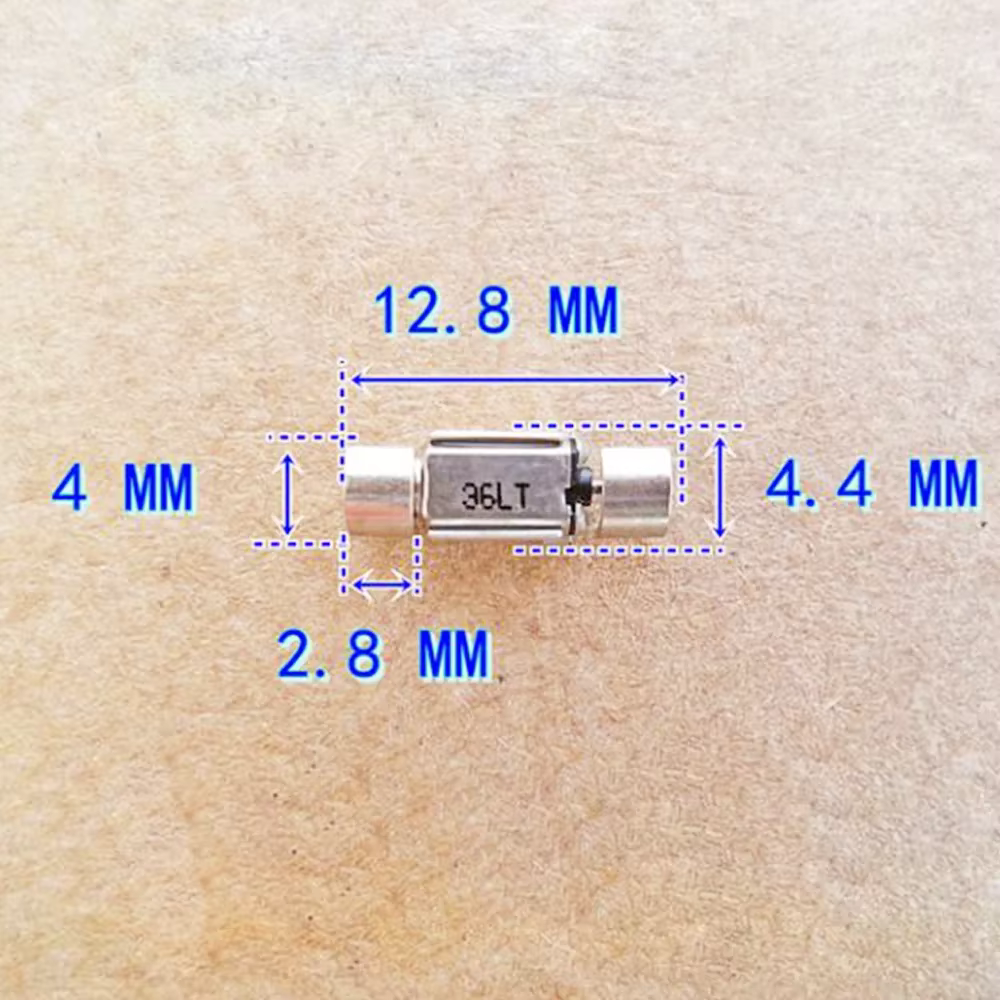 10 pièces Miccro DC 1.5 V-3 V Ultra-Mini moteur de Rotor Double tête de Vibration moteur de Vibration de précision Micro 3MM vibrateur de haute qualité