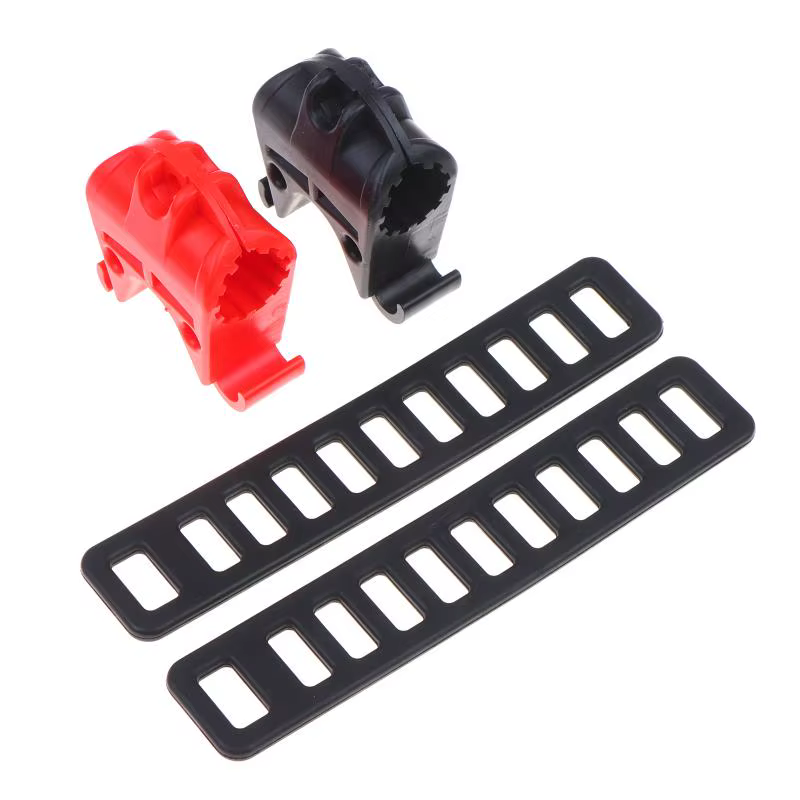 Support de fixation universel pour vélo sur toit de voiture, 2 pièces, antidérapant, robuste, pour les excursions sportives en plein air