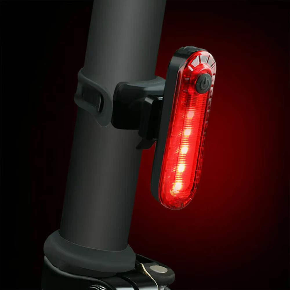 Feu arrière de vélo LED rechargeable par USB