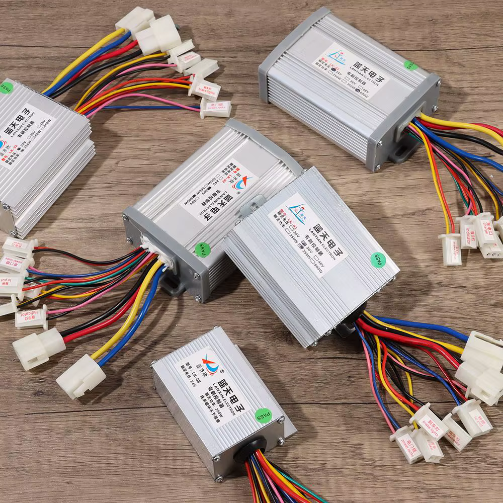 Accessoires de contrôle de moteur de vélo électrique 24V/36V/48V