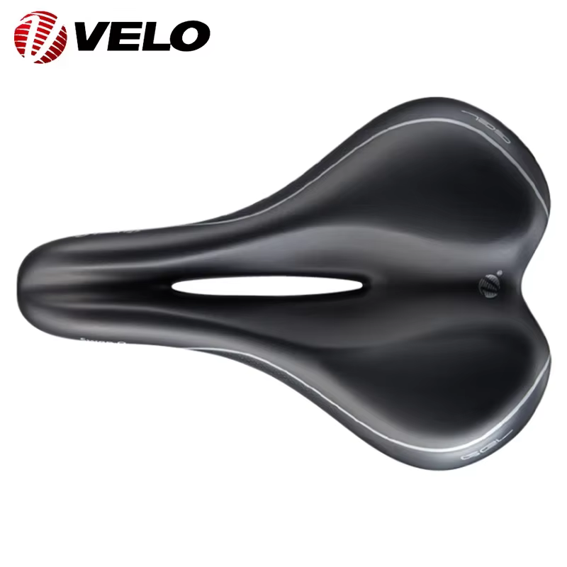 Selle de vélo de route confortable et respirante avec coussin de Gel de silice VL-4290 PU