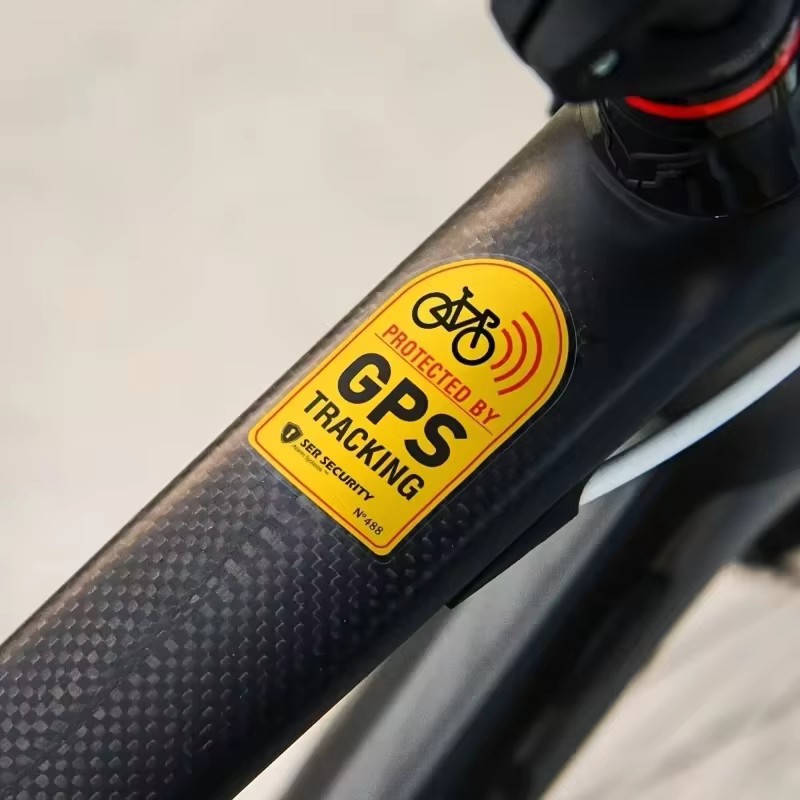 1 ensemble d'autocollants GPS pour vélo