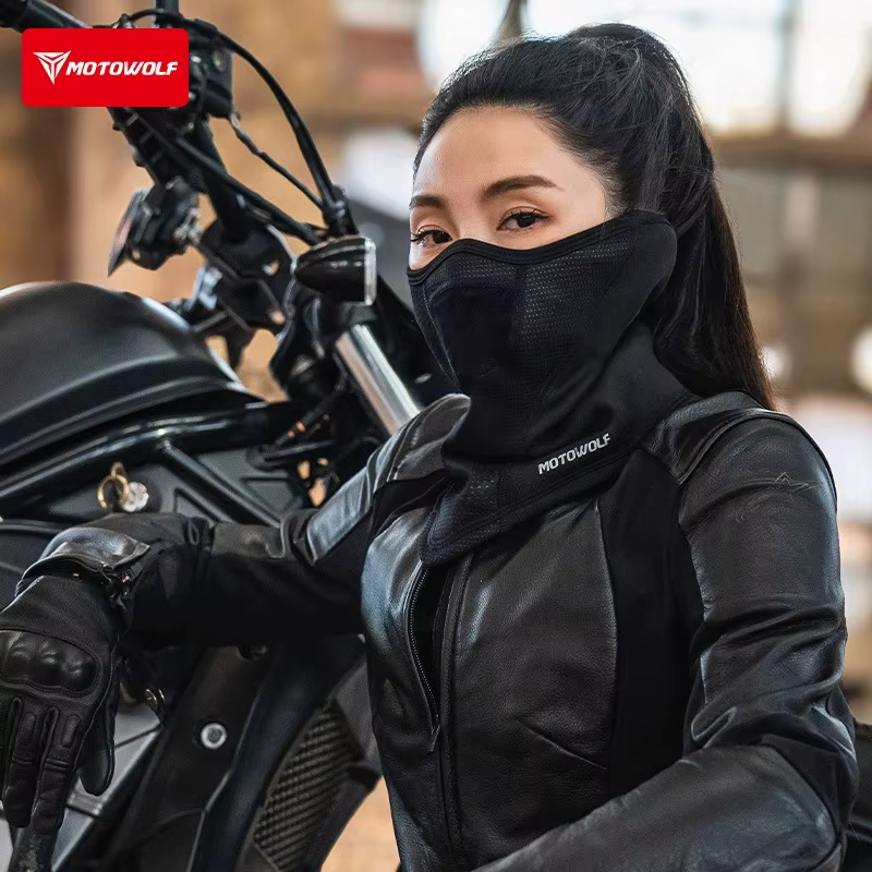 Cagoule de moto d'hiver pour homme et femme