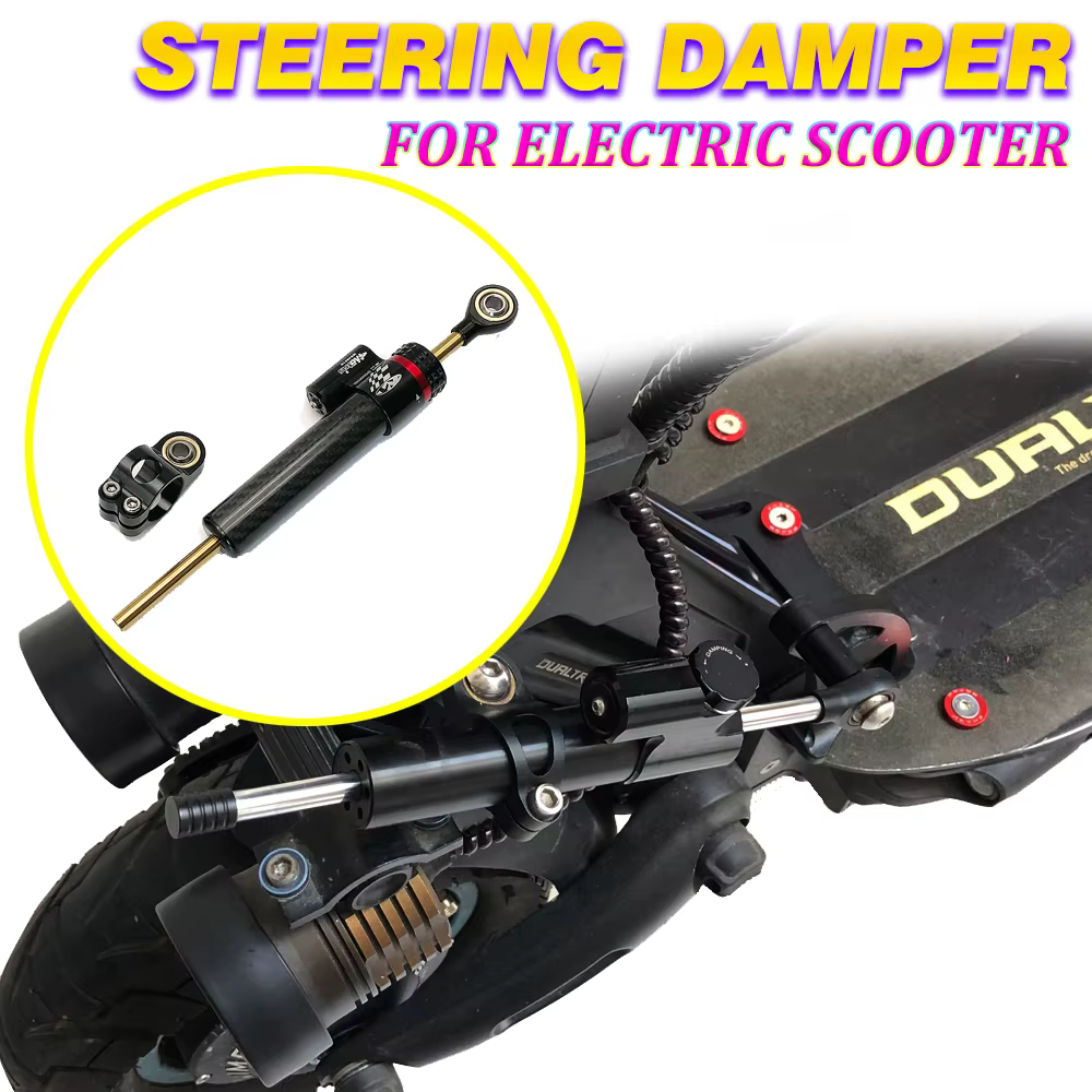 Amortisseur de direction directionnel pour trottinette électrique Dualtron Thunder II : Améliore la stabilité et la sécurité à haute vitesse