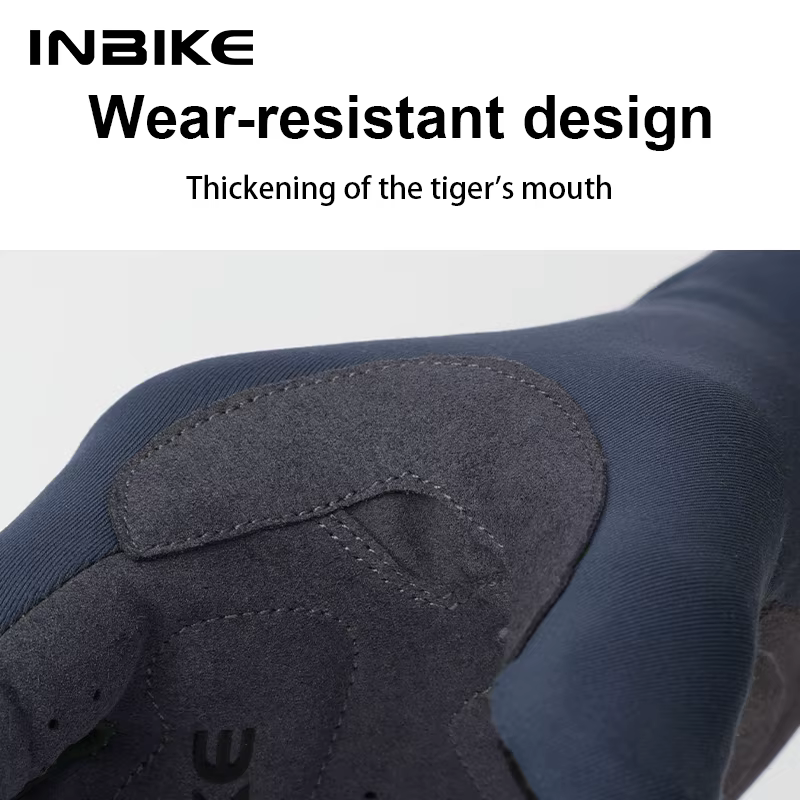 INBIKE 2024 gants de cyclisme Gel rembourré pour hommes automne hiver polaire