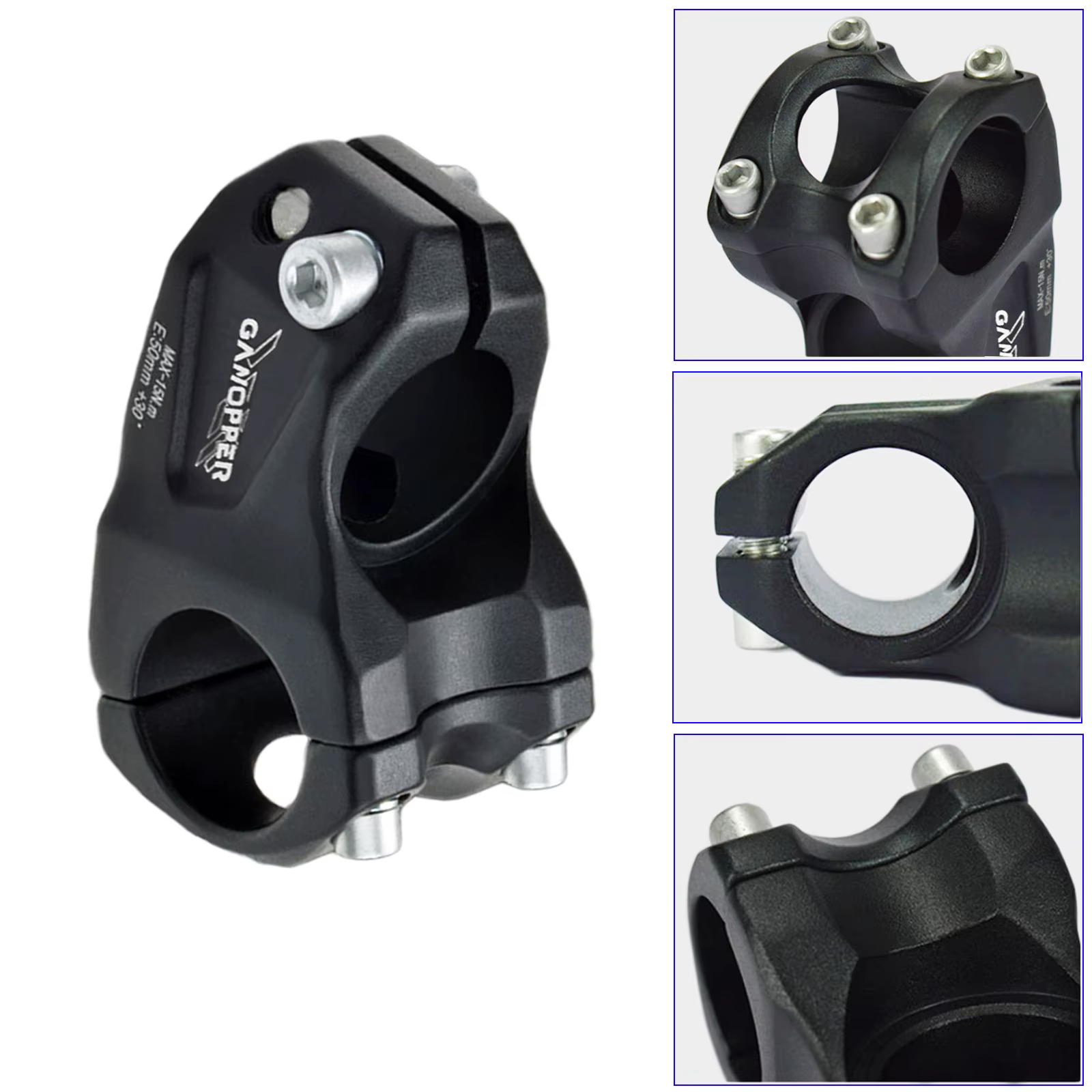 Tige de vélo 30 degrés 31.8*50mm