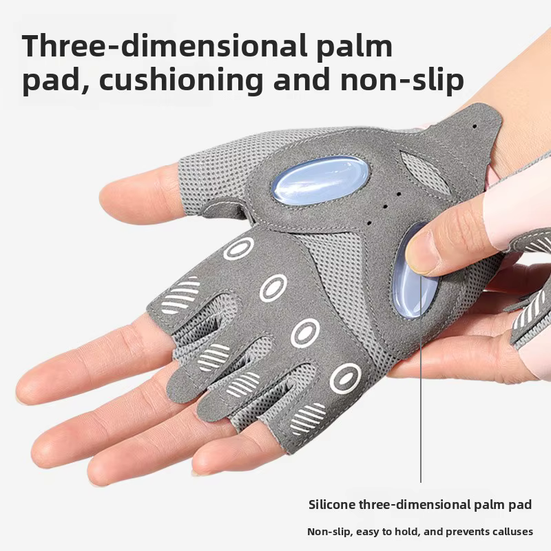 Gants de cyclisme demi-doigts pour femmes