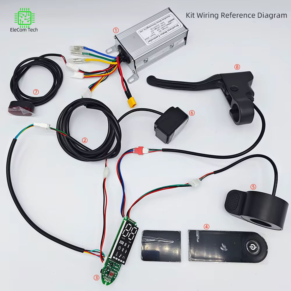 Kit de moteur sans balais pour scooter électrique Xiaomi M365