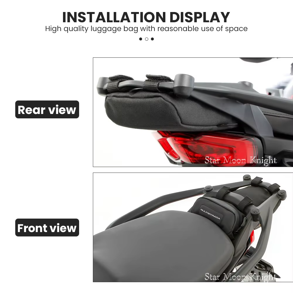 Porte-bagages sous le sac pour Ducati Multistrada V4 S V4S V4 Pikes Peak Rally, outil d'entretien, sacs étanches, accessoires de moto