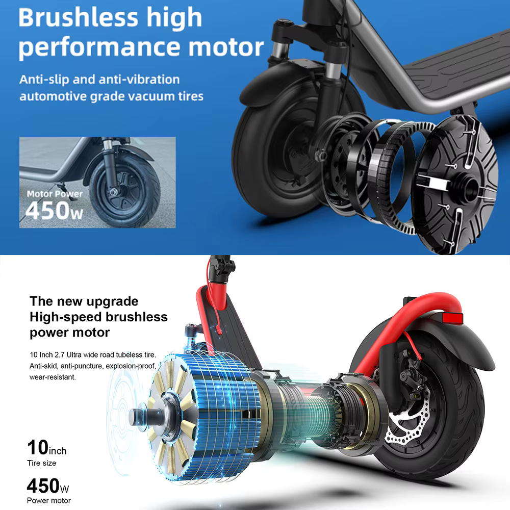 HUANCI X11 Scooter électrique 13AH 450W pliable e