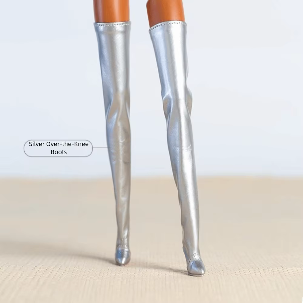 Accessoires de chaussures chaussures faites à la main exquises 1/6 supermodèle BJD chaussures accessoires à talons hauts