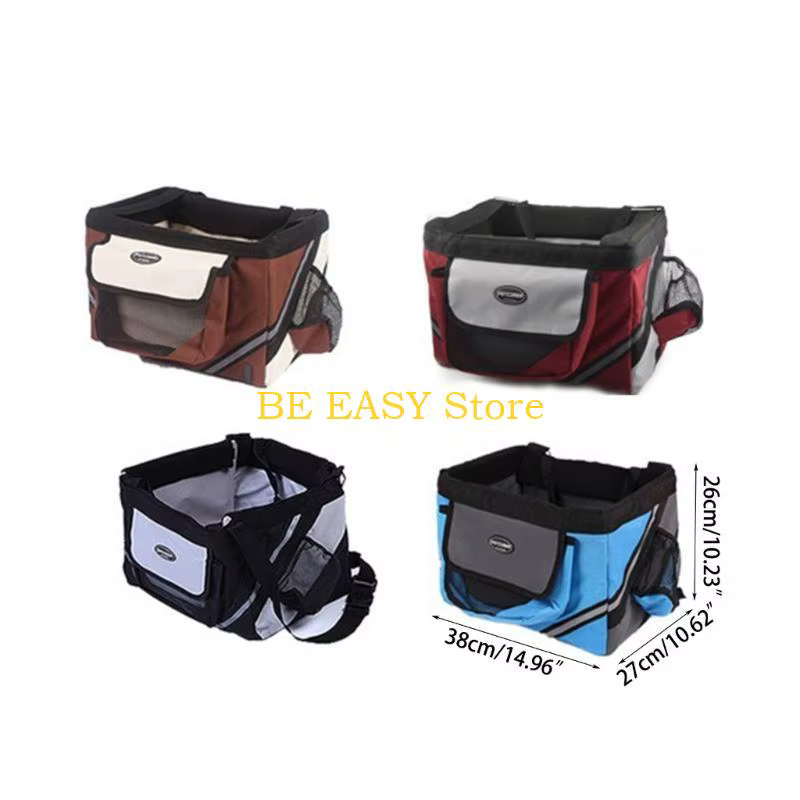 E28F – porte-vélo pour animaux compagnie, panier vélo pour chien chat, panier