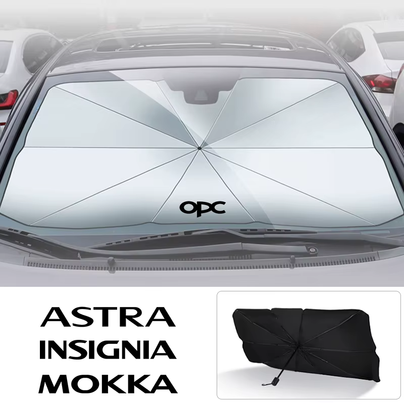 Parapluie de pare-brise avant de voiture, accessoires de pare-soleil adapté pour Opel ASTRA Combo CORSA OPC OPCline Crossland-X Tigra