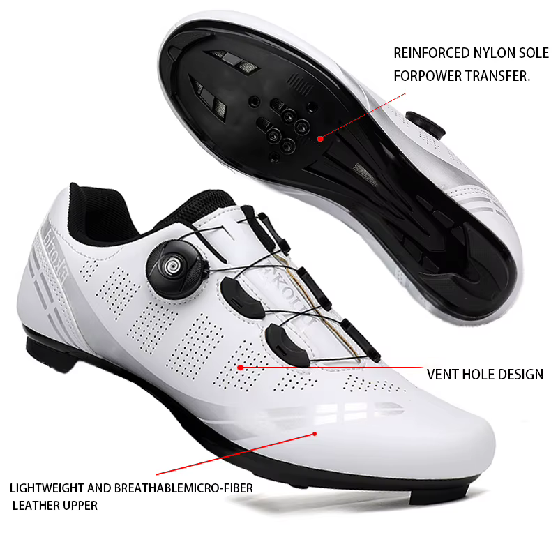 Chaussures de cyclisme professionnelles hommes