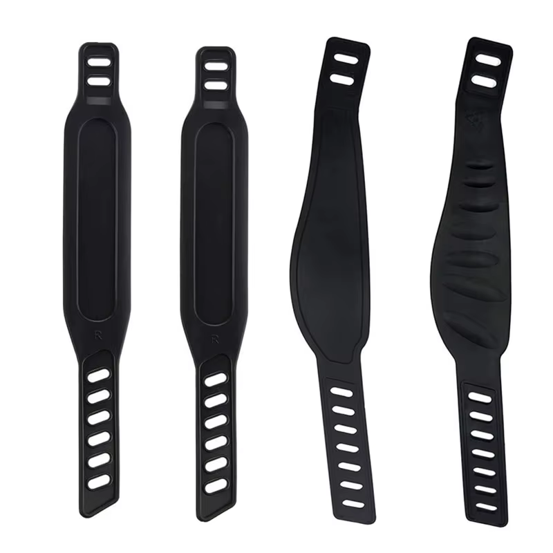 1/2 paires de sangles de pédale de vélo d'exercice, sangles universelles pour étriers de vélo de Fitness, longueur réglable, accessoires de vélo pour l'entraînement à domicile