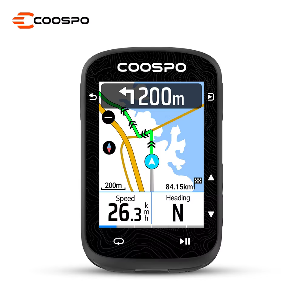 Nouveau COOSPO CS600 écran tactile ordinateur de vélo GPS carte colorée Navigation sans fil