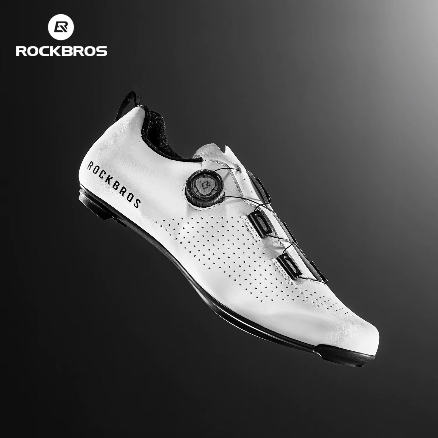 ROCKBROS baskets de cyclisme professionnelles chaussures CR5 en Fiber de carbone bas course vitesse