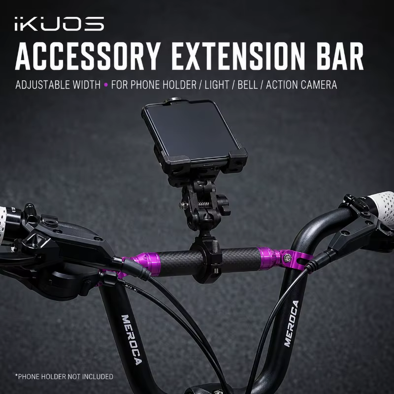 Extension de guidon de vélo en fibre de carbone IKUOS