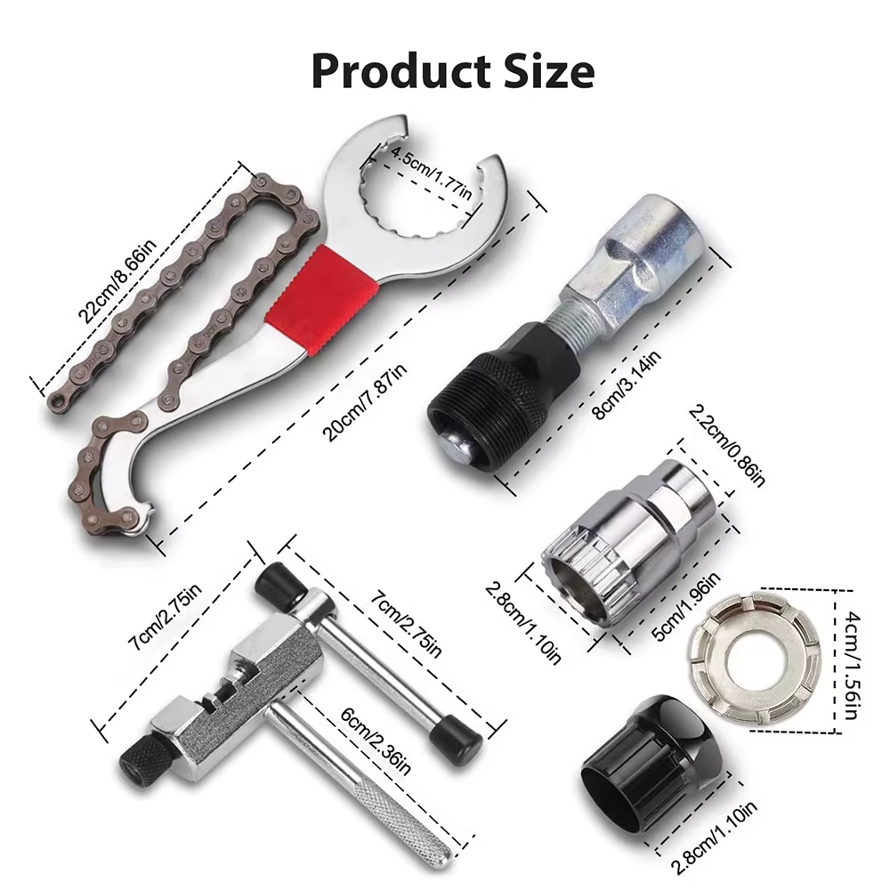 Kits d'outils de réparation de vélo