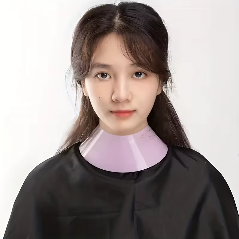 Cape de coiffure réglable en Silicone pour coloration et traitements chimiques, protecteur de cou professionnel réutilisable pour Salon