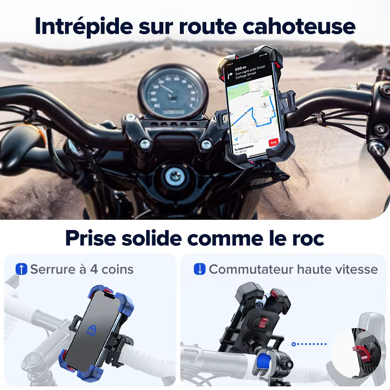 Joyroom Support pour téléphone de vélo 360 ° Ver