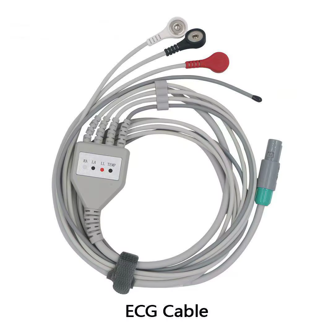 Les accessoires pour moniteurs vétérinaires Am6100 peuvent manipuler les signes vitaux des animaux : PR, HR, NIBP (pression artérielle) Spo2、 Respiration TEM