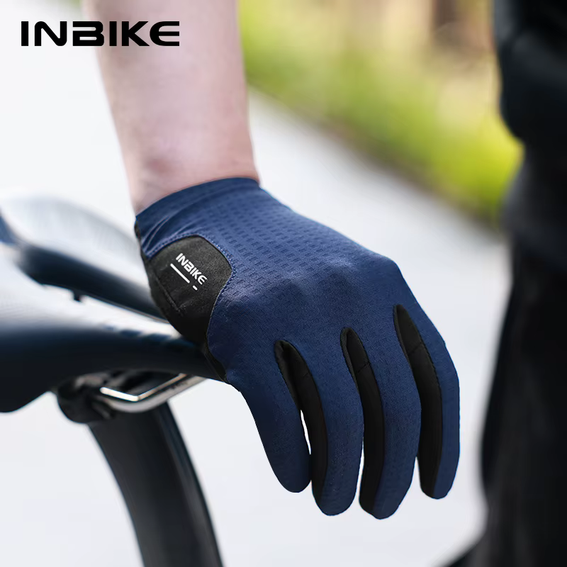 INBIKE vtt gants de cyclisme hommes doigt complet Gel rembourré écran tactile respirant antichoc